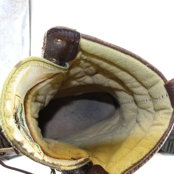 Vintage Red Wings Irish Setter Sport Hunting Camo Boots Mens Size 12 - Picture 9 of 11